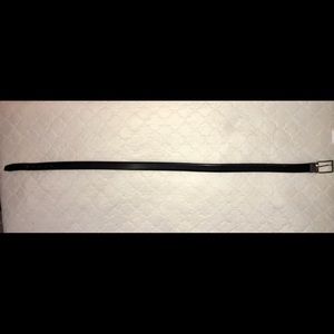 Black belt w/ silver buckle